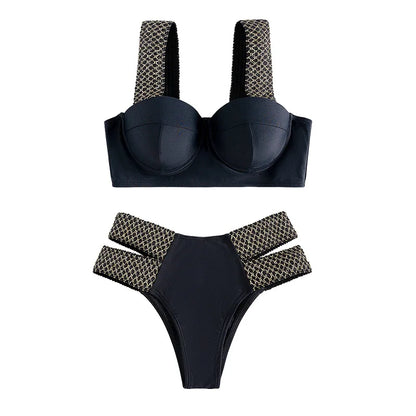 Bikini Push-Up Femme – 2 Pièces et Bonnets Rembourrés