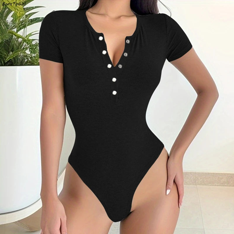Body à manches courtes pour femmes