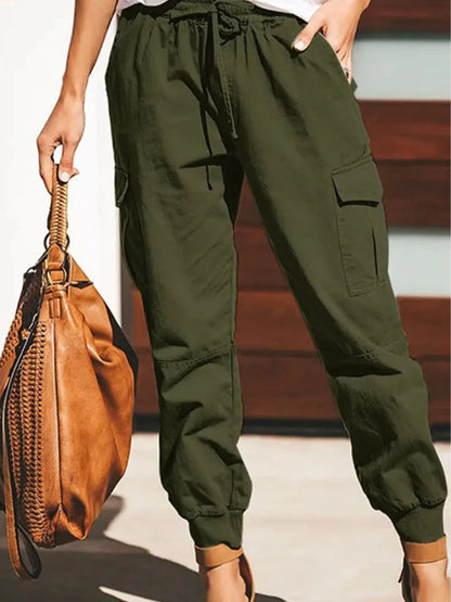 Pantalon Cargo Femme – Style Rétro Américain