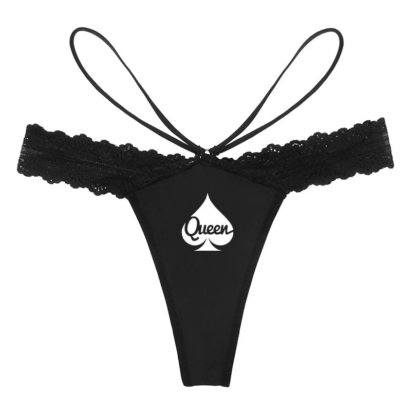 String en dentelle Sexy pour femmes