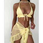 Maillot de bain trois pièces pour femme