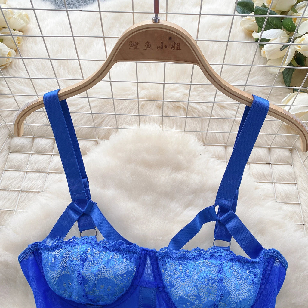 Body en dentelle épissée pour femmes