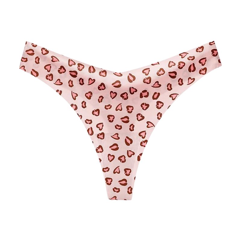 String en soie glacée sans couture, pour femmes