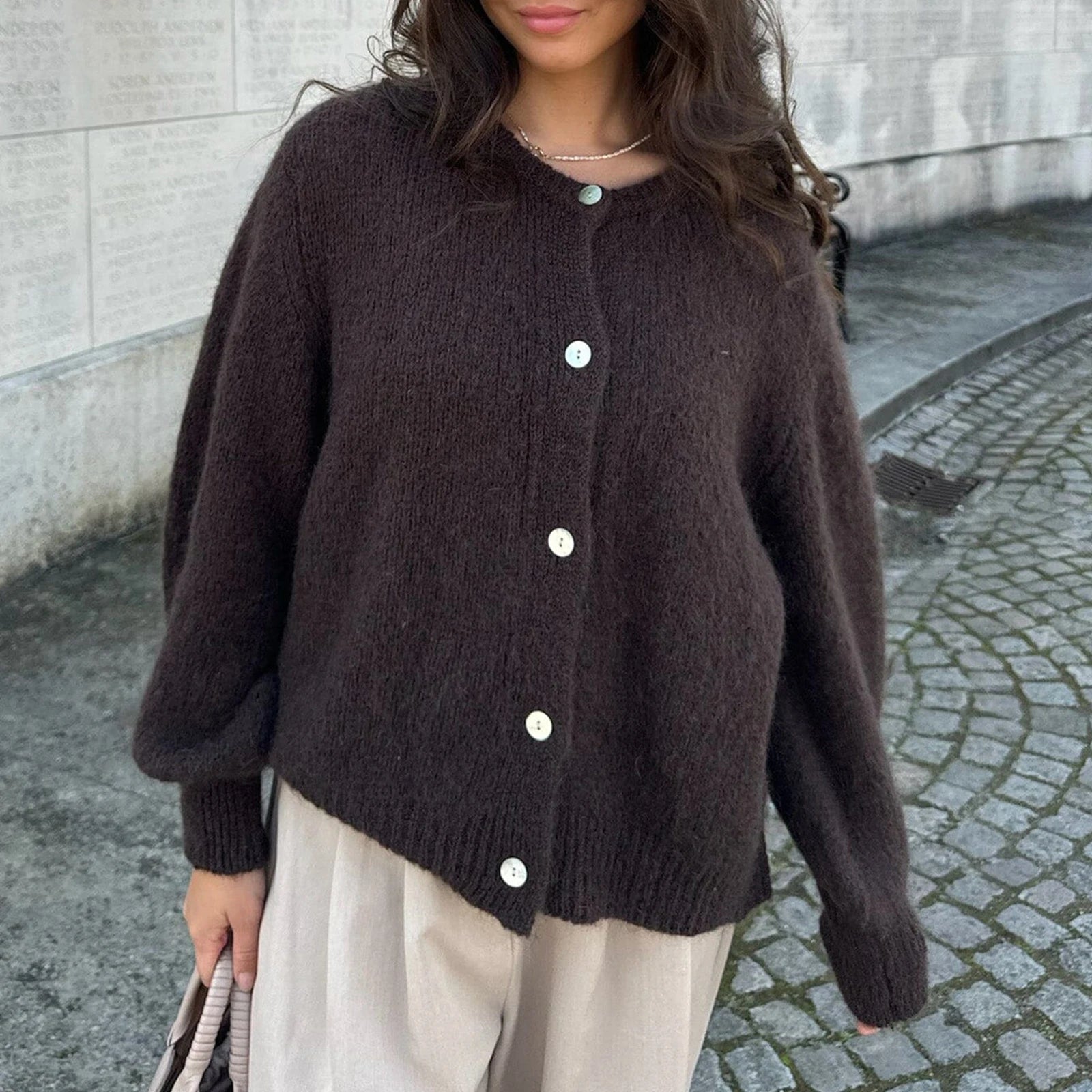 Cardigans basiques décontractés pour femmes