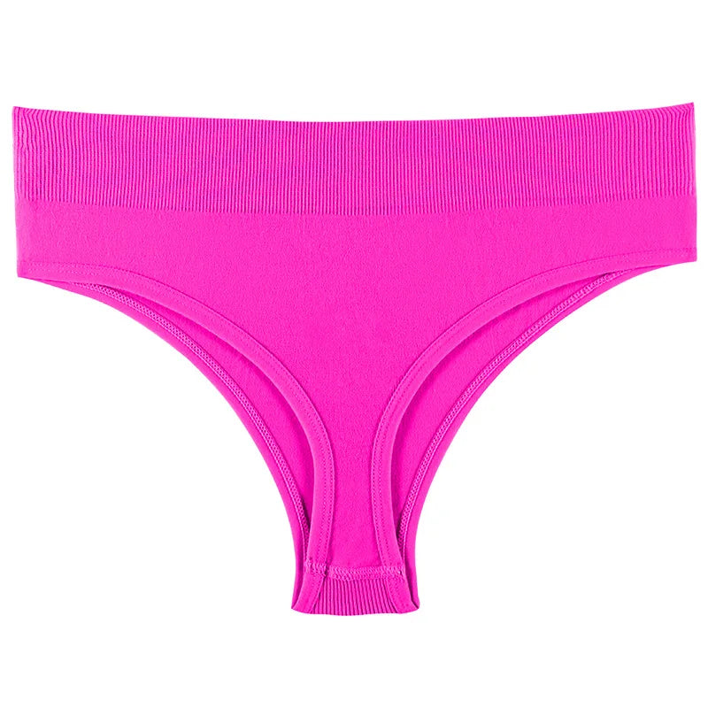 String taille basse sans couture pour femmes