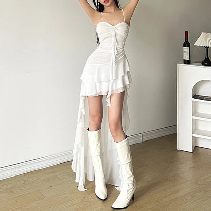 Robe Dos Nu Femme – Détails à Volants