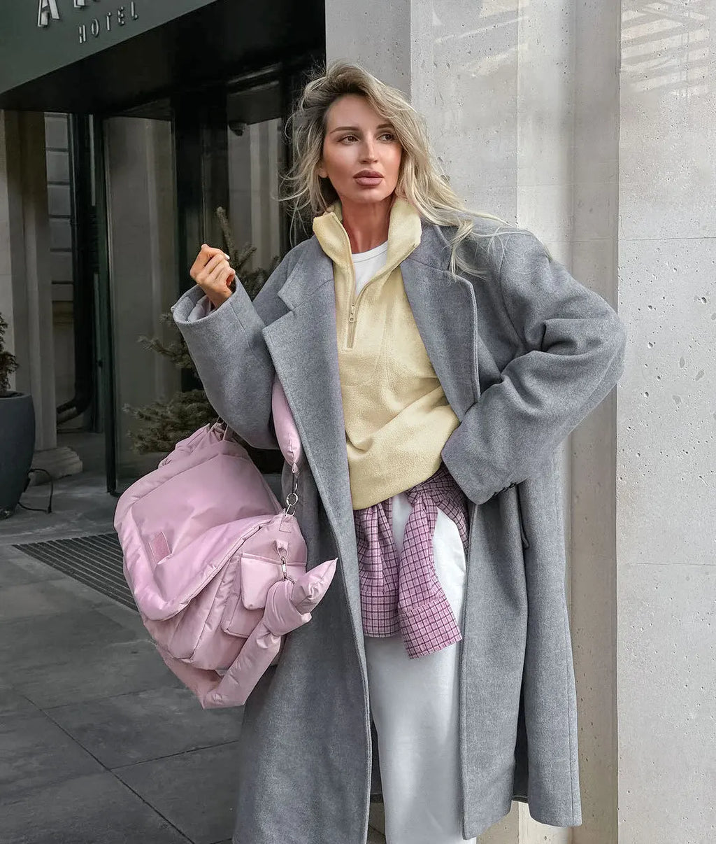 Sweat-shirt à capuche en molleton pour femmes