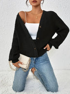 Cardigan élégant en tricot pour femmes