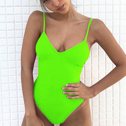 Maillot de Bain 1 Pièce Femme – Coupe Classique