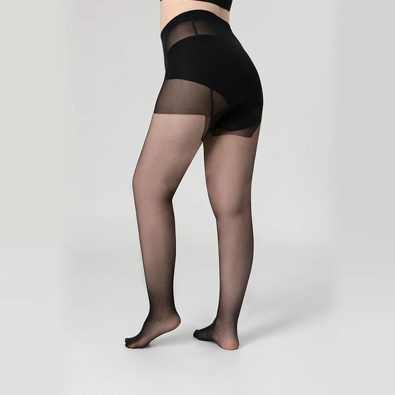 Collants Transparents Femme – Haute Élasticité