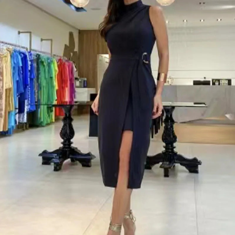Robe mi-longue pour femmes