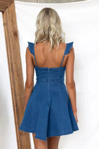 Robe en jean décontractée et tendance pour femmes