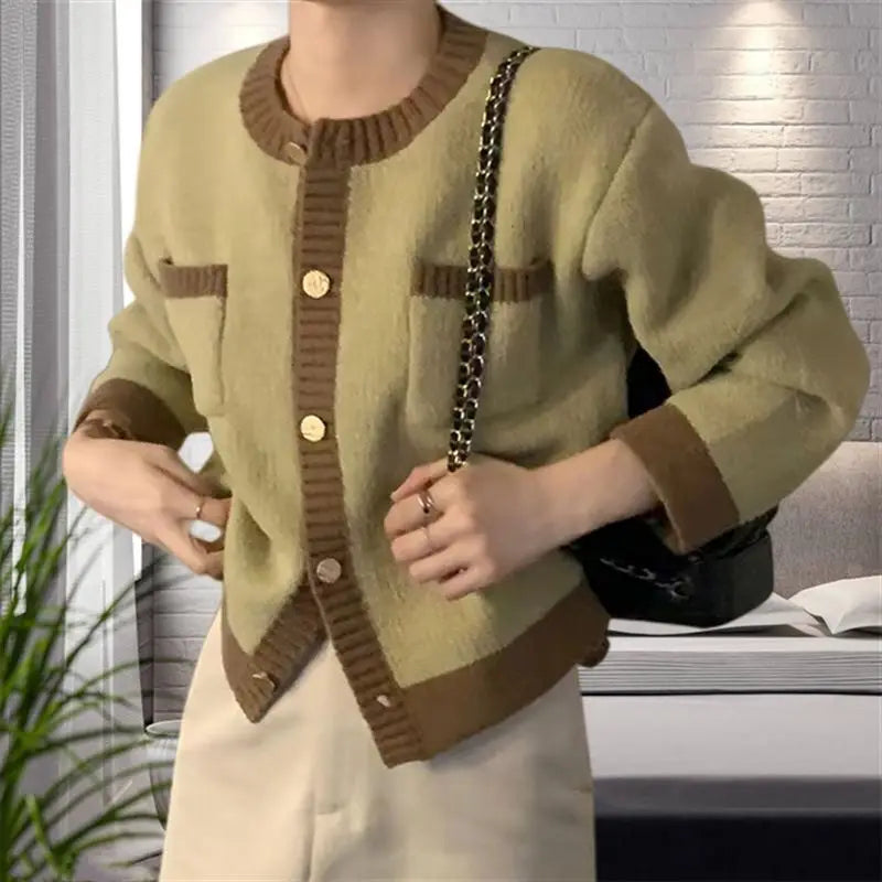 Pull-veste ample pour femmes