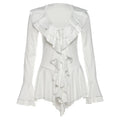 Robe à ourlet irrégulier pour femmes