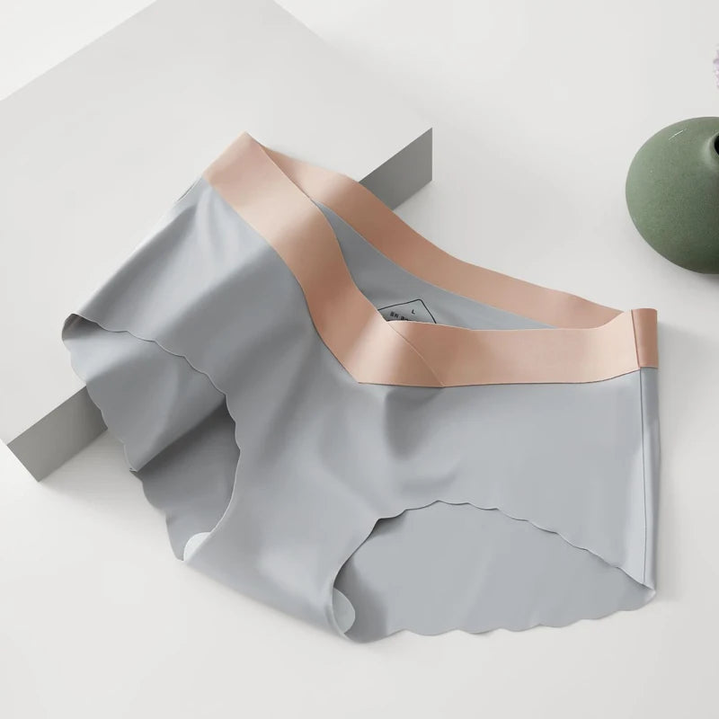Culotte sans couture soie glacée pour femmes