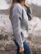 Veste à col pour femmes