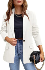 Blazer à manches longues pour femmes