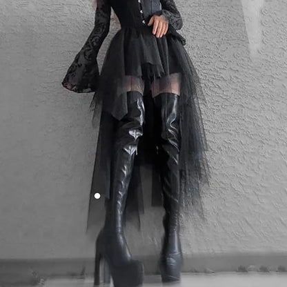 Jupe Décontractée Femme – Style Punk