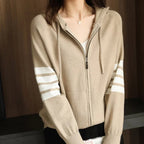 Vestes cardigan à capuche pour femmes