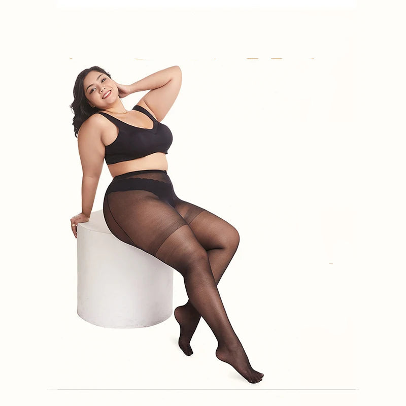 Collants transparents ultra-fins pour femmes