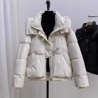Doudoune courte en coton pour femmes