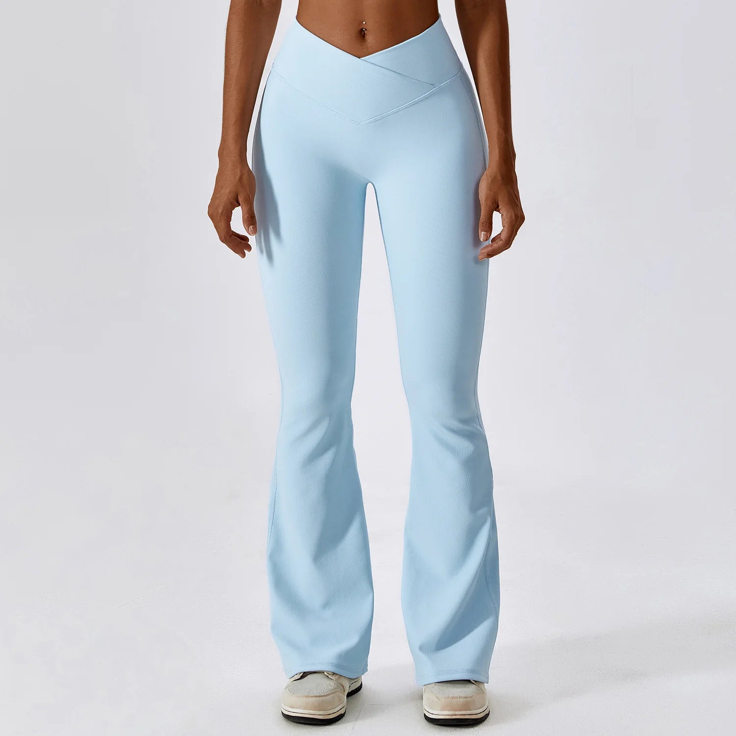 Leggings de Yoga taille croisée pour femmes