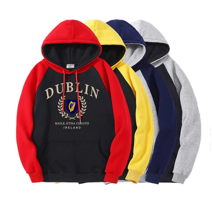 Sweat à Capuche Femme – Imprimé Dublin Irlande