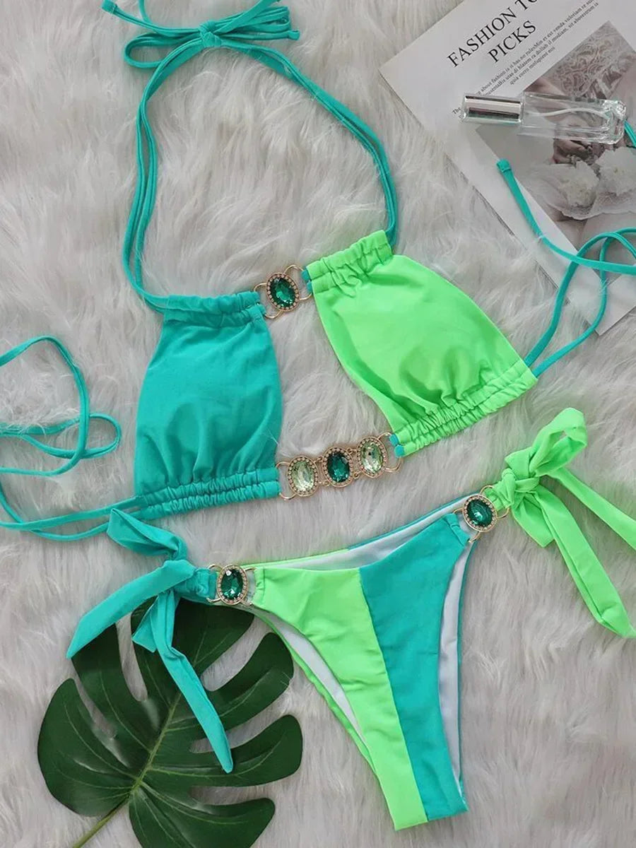 Bikini Ajouré 2 Pièces Femme – Découpes Tendance