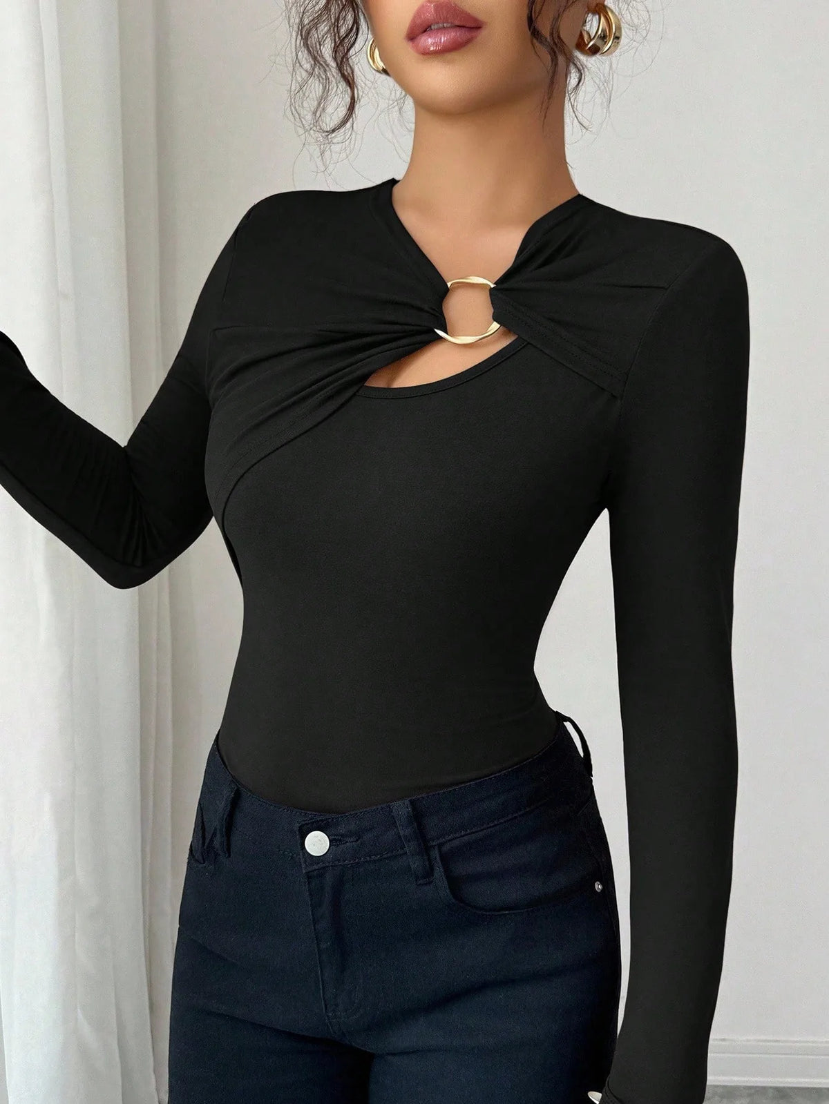 T-shirt coupe ajustée pour femmes