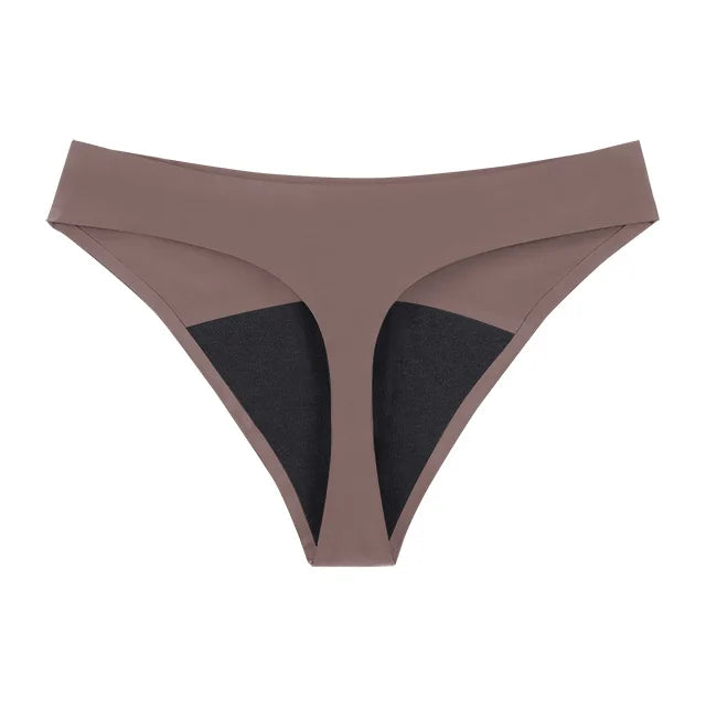 String menstruelle Imperméable et sans couture pour femmes
