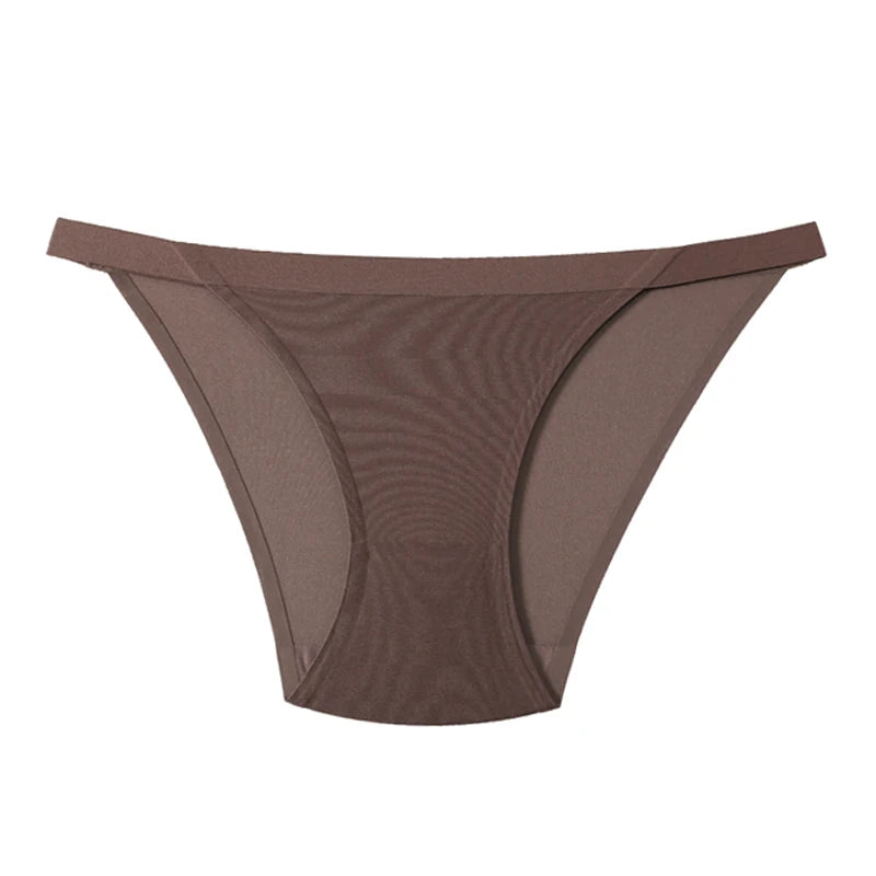 Culotte en soie taille basse pour femmes