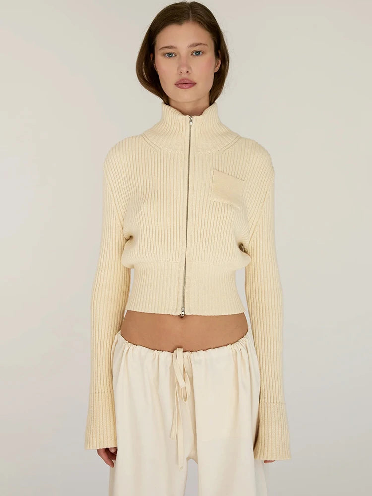 Cardigan à manches longues pour femmes