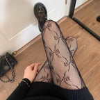 Collants évidé en dentelle pour femmes