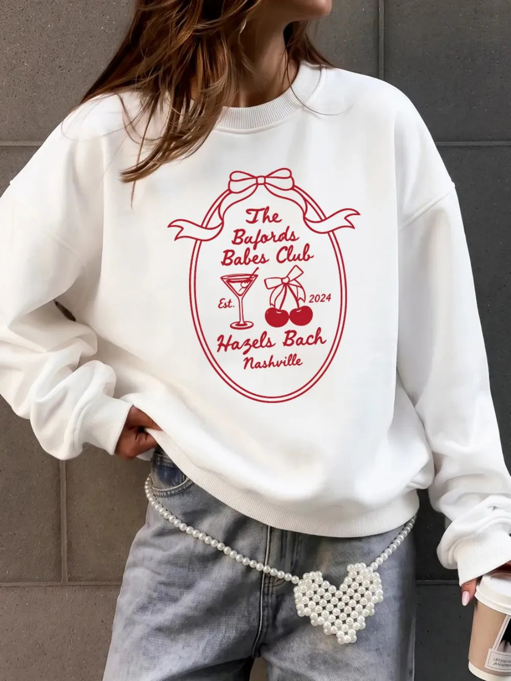 Sweat-shirts imprimés The Bafords Babes Club pour femmes