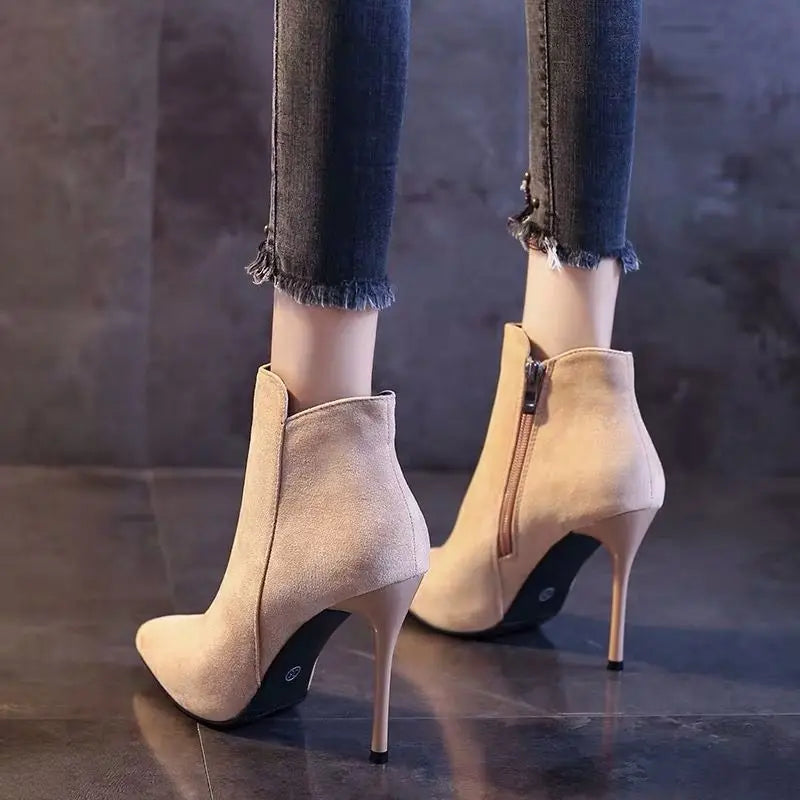 Bottines à talons pour femmes