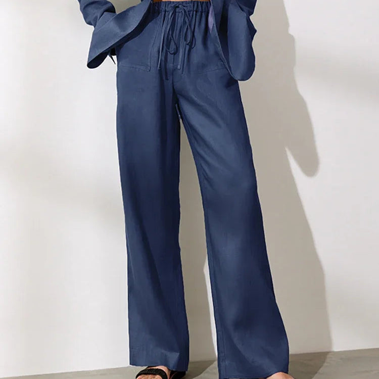 Pantalon d'été en coton pour femmes