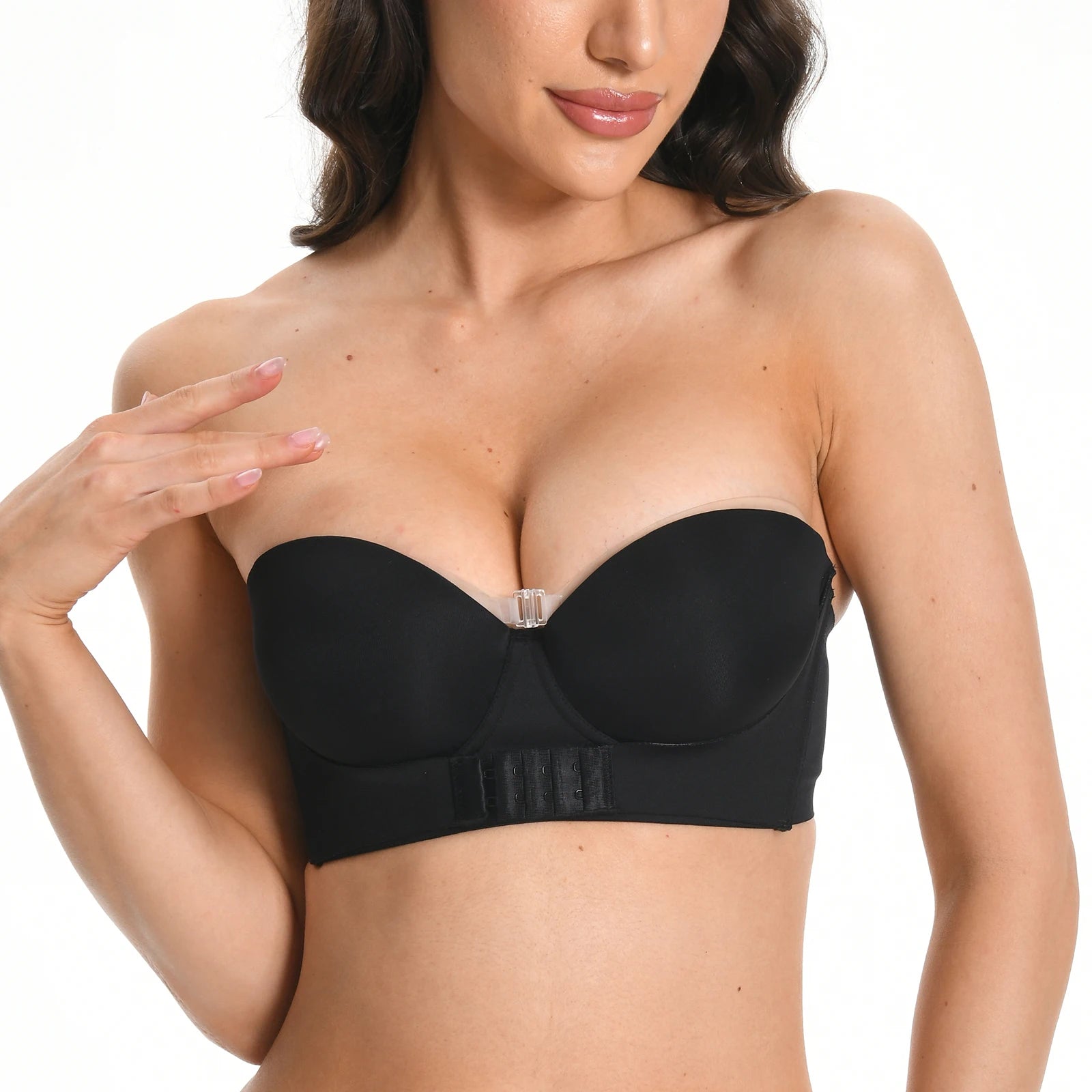 Soutien-gorge Push Up sans bretelles pour femmes