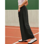 Pantalon à poches avec cordon de serrage pour femmes