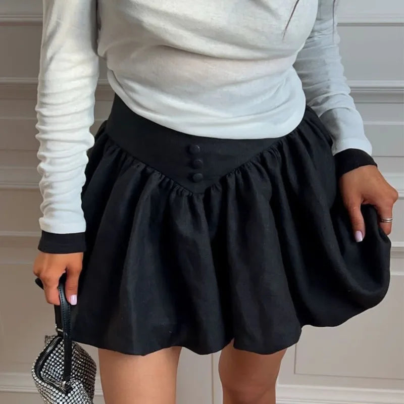 Jupe taille haute pour femmes