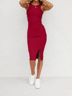 Robe d'été en tricot pour femmes