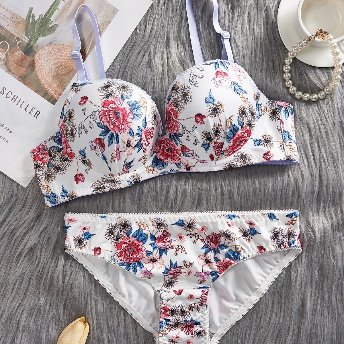 Ensemble soutien-gorge et culotte pour femmes