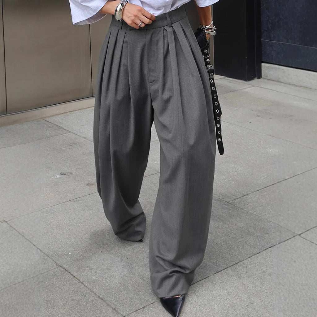Pantalon ample à jambes larges pour femmes