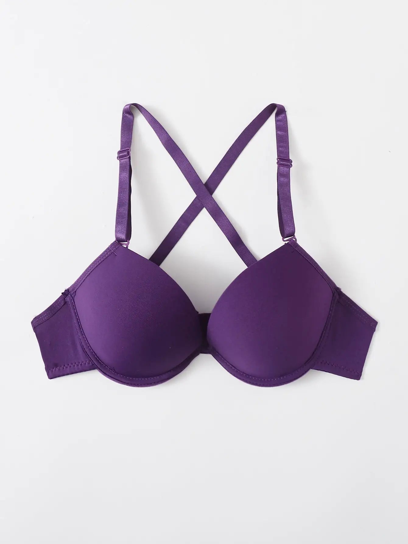 Soutien-gorge de soutien en acier à bande violette pour femmes