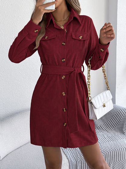 Robe Chemise Femme – Style Décontracté