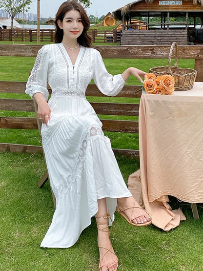 Robe Longue de Plage Femme – Style Estival