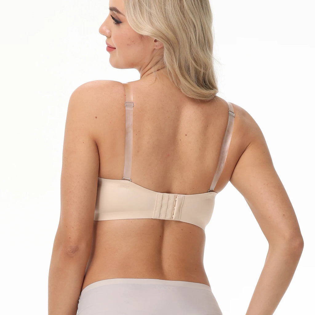 Soutien-gorge Push Up sans bretelles pour femmes
