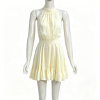 Robe mini sans manches pour femmes