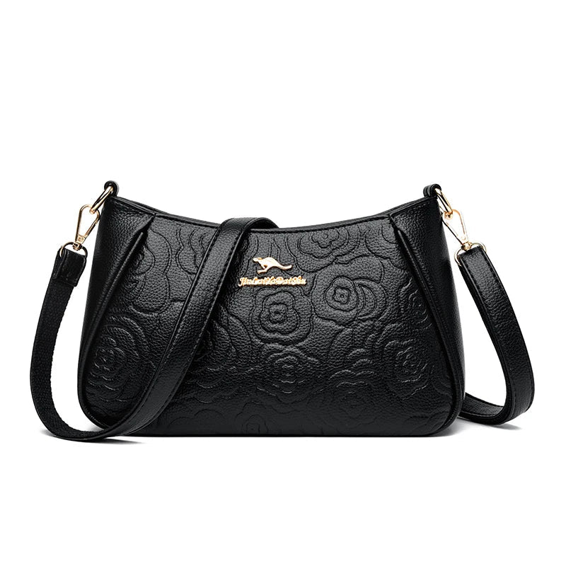Sacs à main vintage en cuir souple pour femmes