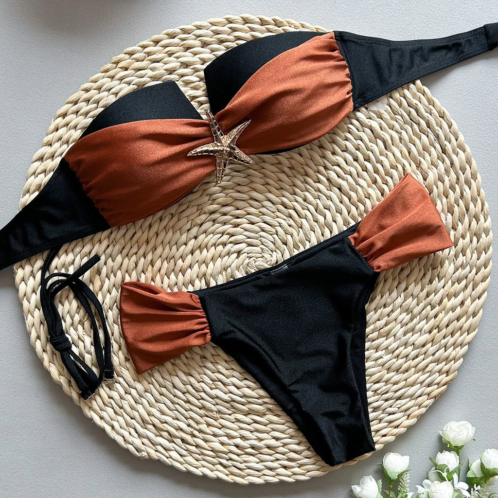 Maillot de bain deux pièces pour femmes
