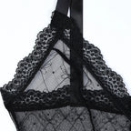 Body transparent érotique en dentelle pour femmes